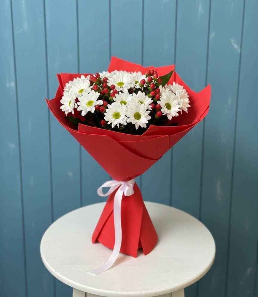 Букет цветов из: Хризантемы в Светлограде