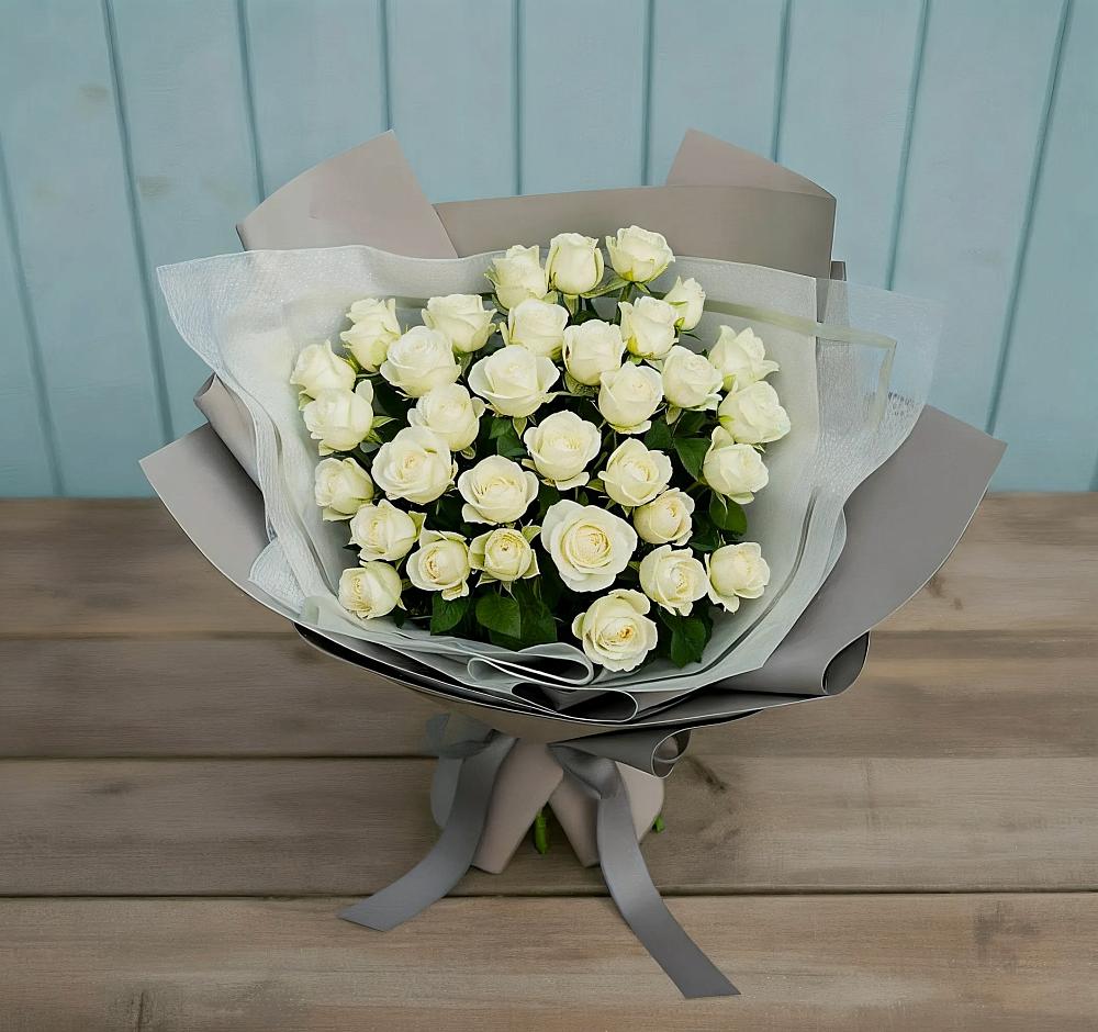 Букет Белоснежная нежность в Светлограде