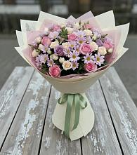 Букет цветов из:  Розы и Хризантемы #REPLACE_PRED# Светлограде