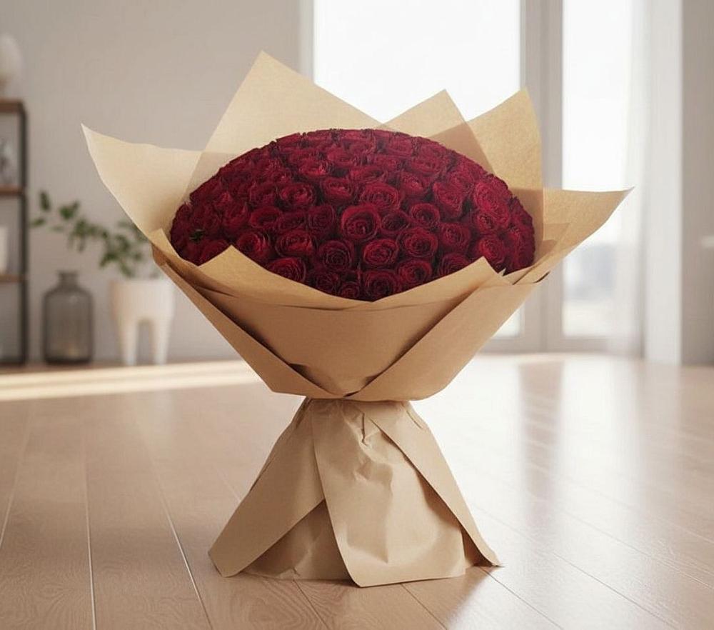 Букет 101 Красная роза в Светлограде