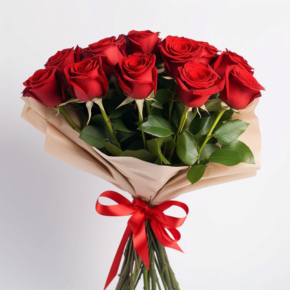 Букет 11 Красных роз Эдлесс Лав в Светлограде